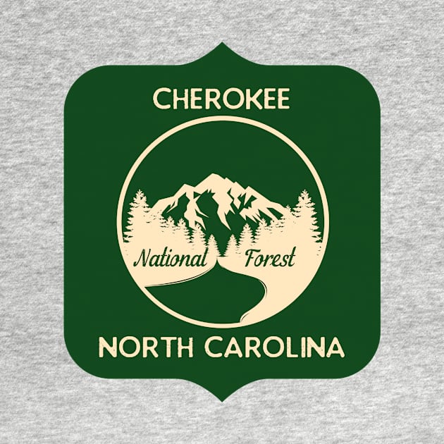 Cherokee National Forest North Carolina by Compton Designs